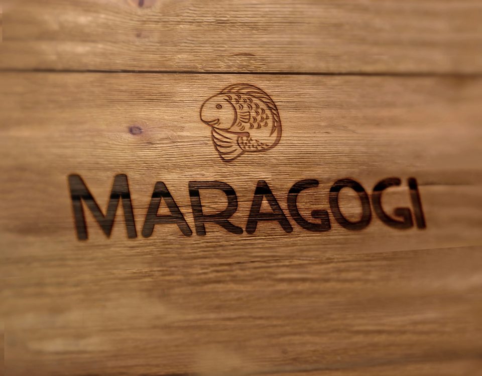Logotipo Maragogi Restaurante criado por Pryzant Design